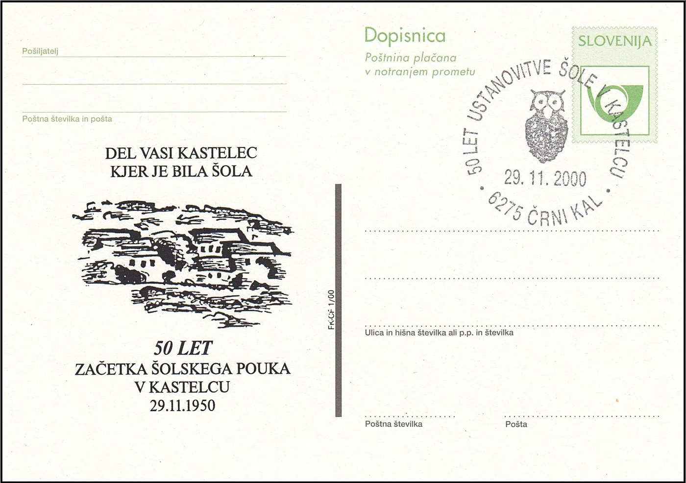 50 LET USTANOVITVE ŠOLE V KASTELCU